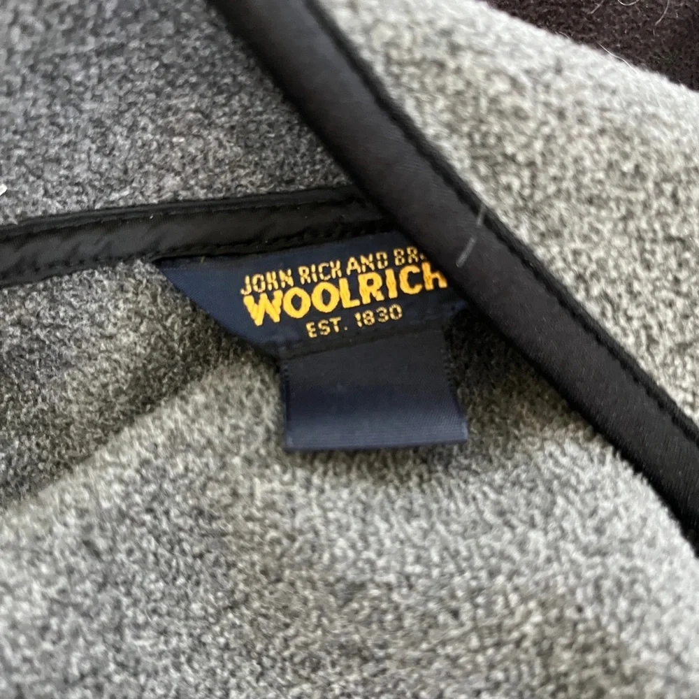 WOOLRICH BLUE MESH Lined women’s WINDBREAKER JACKET with removable fleece liner